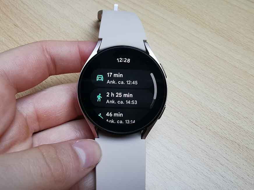 Навигация на Samsung Galaxy Watch 4. 